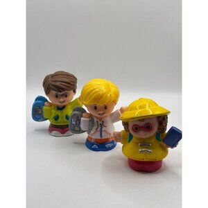 Fisher Price Little People School Kids Maggie Eddie Jack Figures
